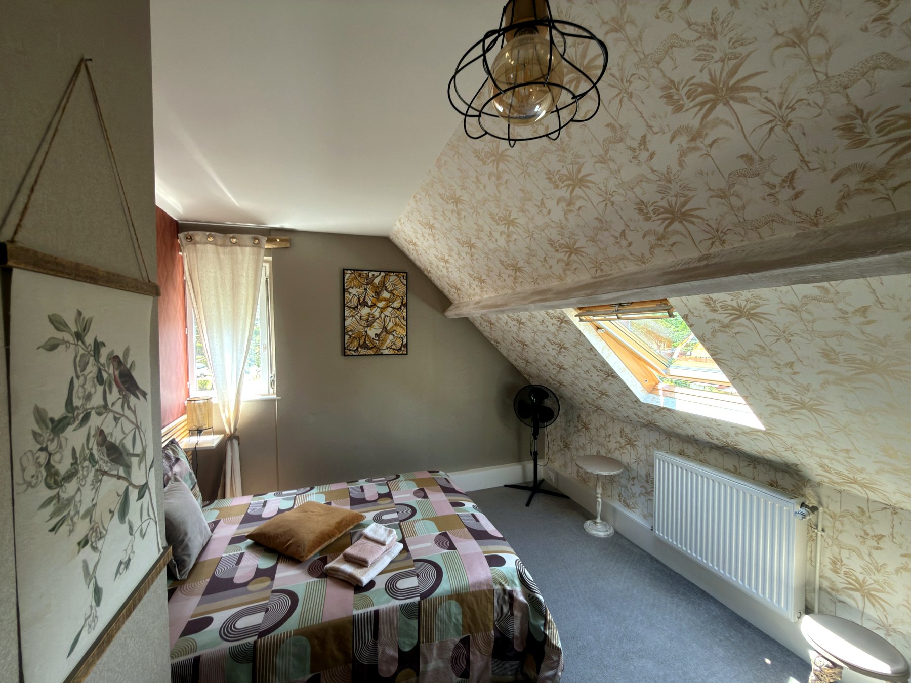 Rangements et détails de la chambre du Gîte Pipiou