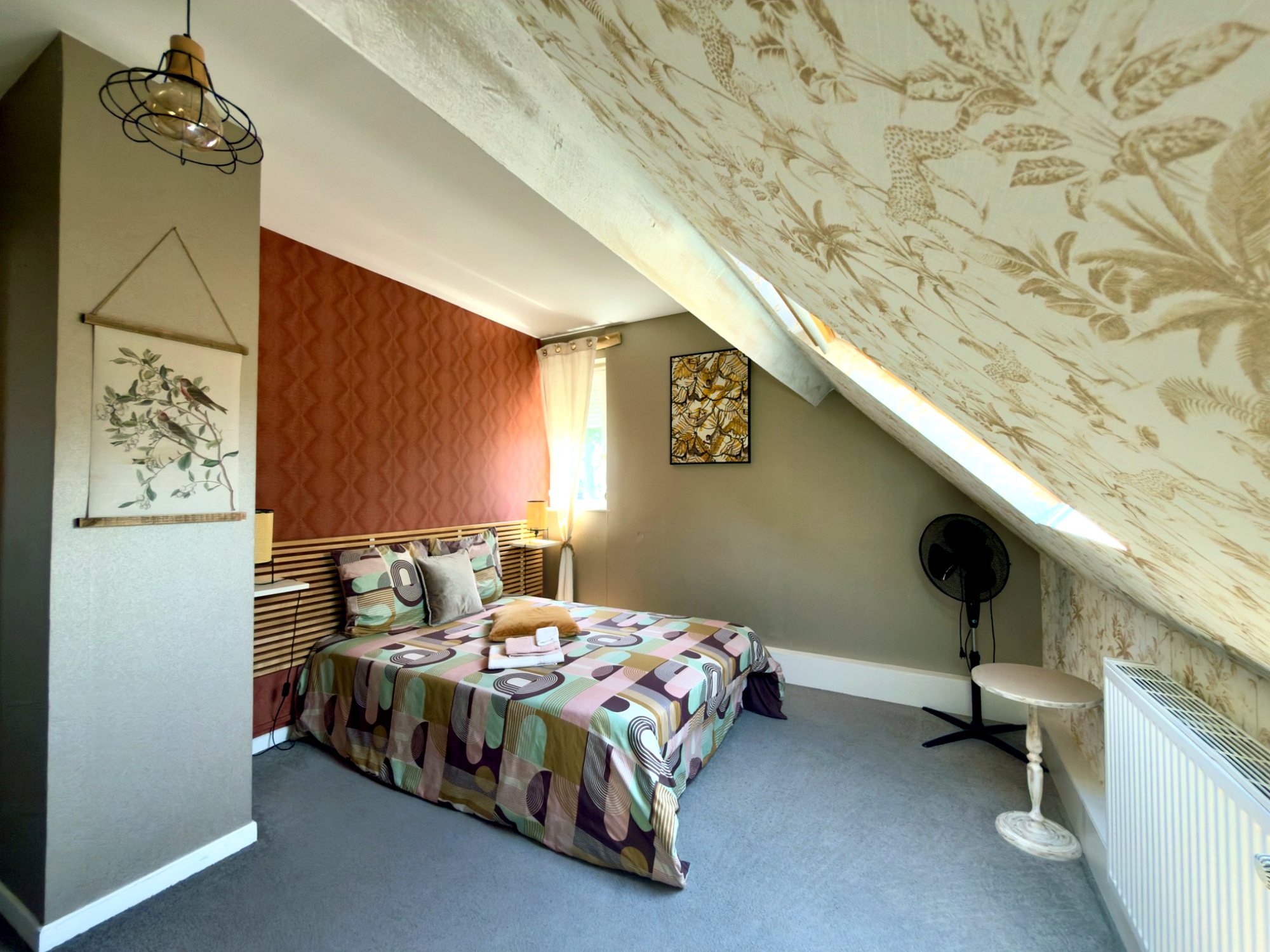 Chambre principale du Gîte Pipiou