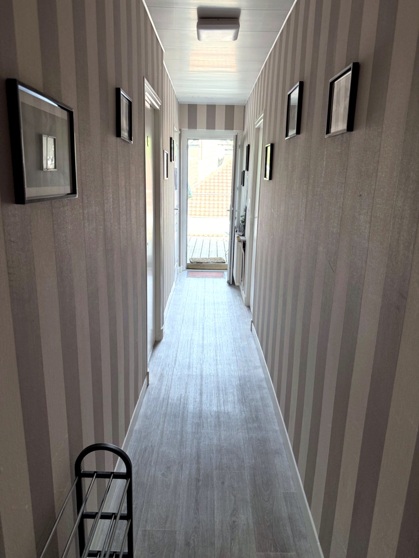 Couloir d’accès du Gîte Pipiou